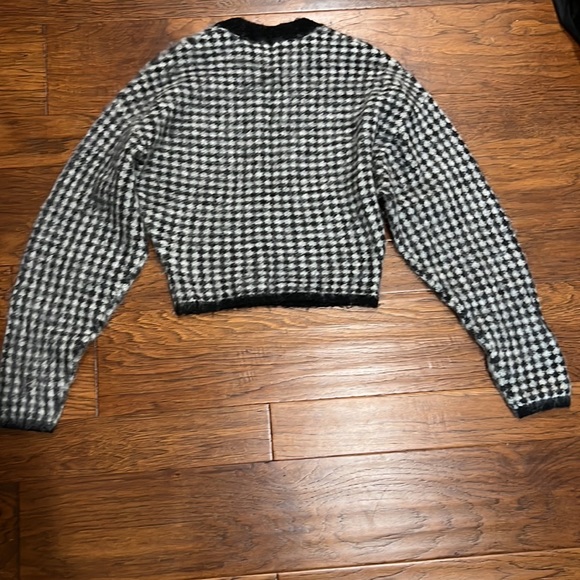 NWOT & other stories fuzzy jacquard knit sweater - Picture 7 of 7